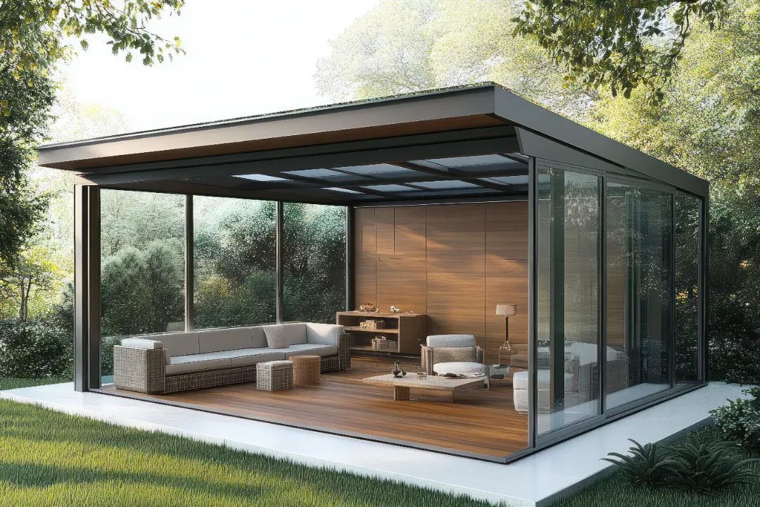 New Build Aluminium Conservatory