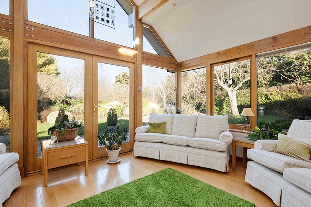 bespoke timber orangery