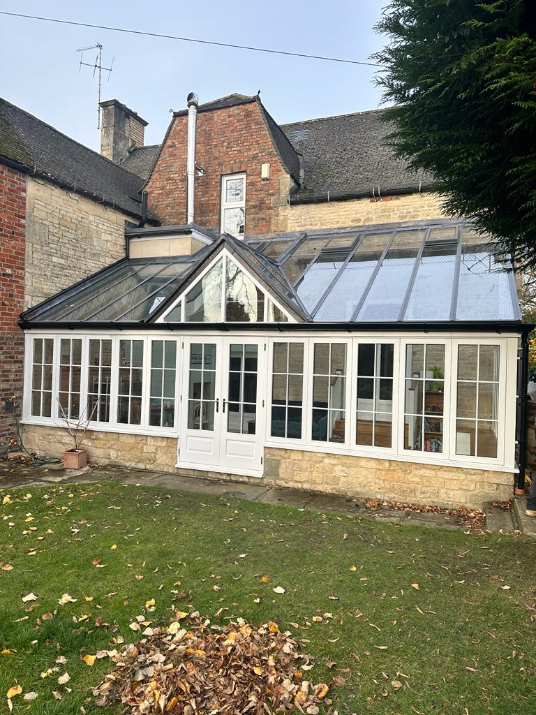 Timber conservatory
