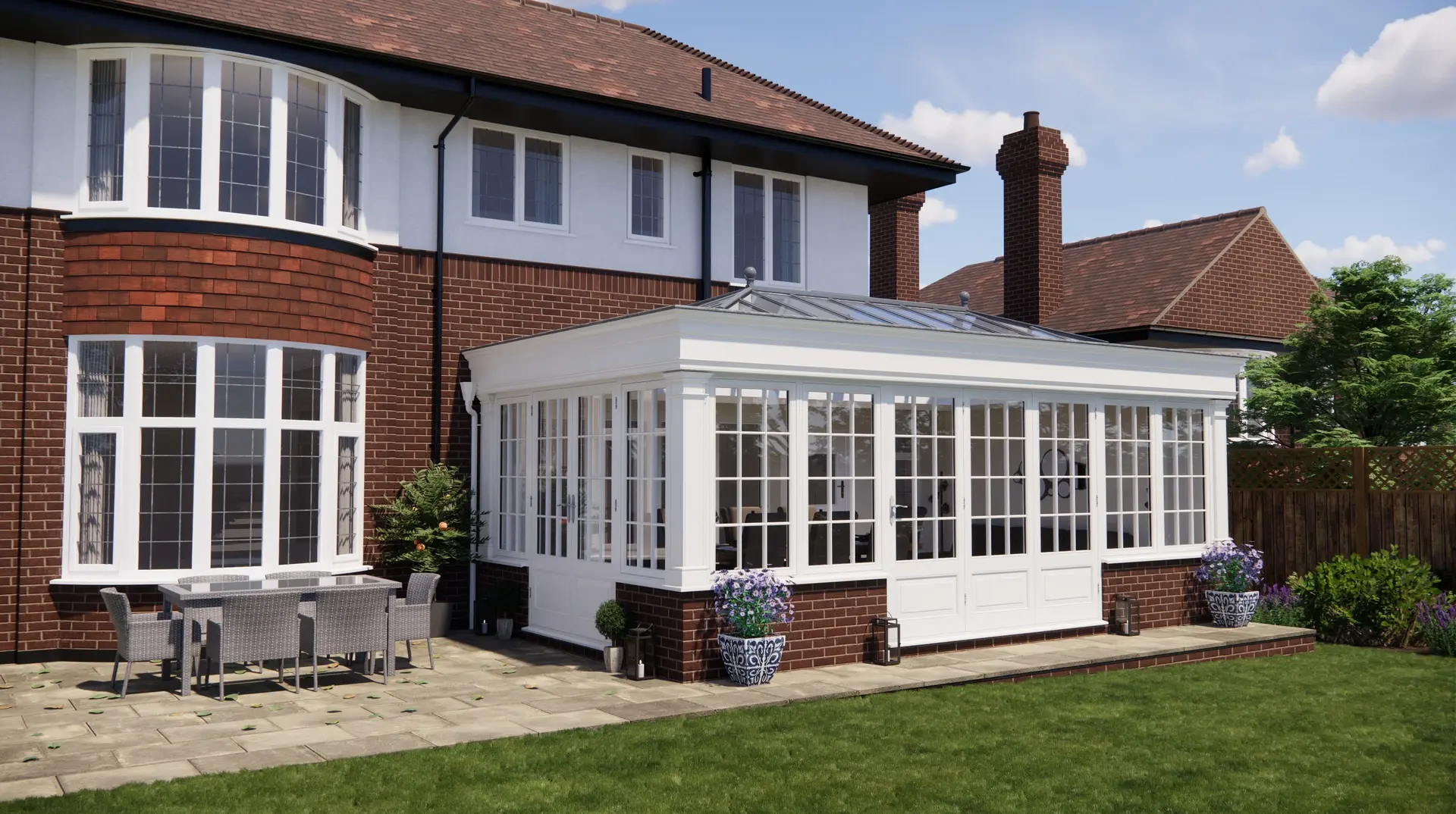 12 PANE GEORGIAN ORANGERY